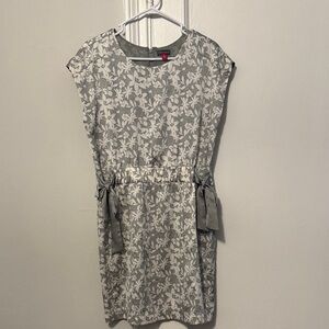 Vince Camino silver and sage dress